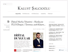 Tablet Screenshot of kalustsalcioglu.com